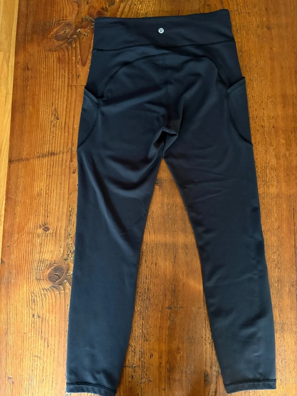 Lululemon Invigorate Leggings Black Size 8 Pockets